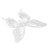 10Pcs,Stainless,Butterfly,Stickers,Silver,Mirror,Decals,Mural,Decorations