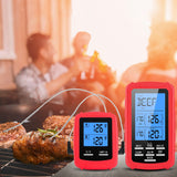 Digital,Thermometer,Kitchen,Cooking,Grill,Smoker,Thermometer,Probe,Timer,Temperature,Alarm