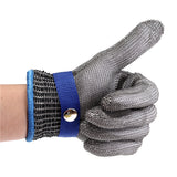 Grade,Safety,Proof,Resistant,Stainless,Steel,Metal,Glove