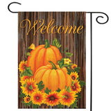 Pumpkins,Welcome,Garden,Autumn,Floral,Halloween,Decorations