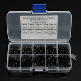 Suleve,M3AH8,280pcs,Socket,Screws,Allen,Assortment,Grade,Alloy,Steel