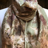 Women,Solid,Color,Floral,Pattern,Elegant,Scarf,Shawl