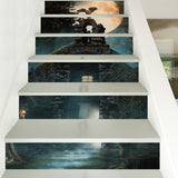 Miico,LT006,Halloween,Sticker,Stair,Sticker,Removalbe,Waterproof,Stickers