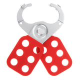 Industry,Security,Couplet,Lockout,Tagout,Clasp,Vinyl,Coated,Steel