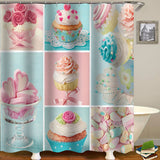 Printing,Waterproof,Bathroom,Shower,Curtain,Pedestal,Toilet,Cover,Bathroom,Decoration