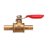 Inline,Brass,Shutoff,Valve,Fitting,Handle,Water