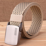 Leisure,Canvas,Belts,Military,Style,Waist,Alloy,Automatic,Buckle