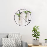 Simple,Metal,Frame,Hanging,Planter,Hydroponic,Hanging,Decorations,Plant,Container,Glass,Bottle