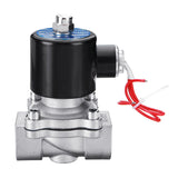 Electric,Solenoid,Valve,Stainless,Steel,Water