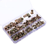 Suleve,MXRN4,165Pcs,Plated,Rivet,Threaded,Countersunk,Insert