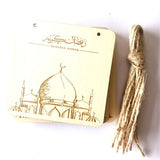 Palance,Laser,Wooden,Mubak,Ramadan,Ornament,Decorations