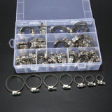 60Pcs,Clamps,Stainless,Steel,Clips,Clamp,Drive,Durable