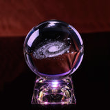 Laser,Carving,Galaxy,Crystal,Miniature,Model,Crystal,Craft,Decorations,Glass,Decoration