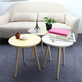 Round,Table,Wooden,Coffee,Laptop,Round,Display,Stand,Sofaside,Table,Living,Bedroom