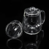 500ml,Glass,Teapot,Infuser,Filter,Herbal,Strainer,Kettle