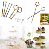 Fruit,Plates,Stand,Centre,Handle,Fitting,Revolving,Stand,Wedding,Party,Supplies