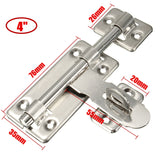 Stainless,steel,Latch,Slide,Barrel,Clasp