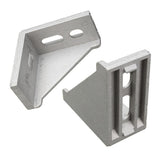 28x58x58mm,Aluminum,Shape,Brace,Corner,Joint,Right,Angle,Bracket,Holes