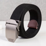 Automatic,Buckle,Men's,Alloy,Buckle,Casual,Pants