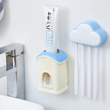 Honana,Automatic,Toothpaste,Squeezer,Dispenser,Toothbrush,Holder,Mount,Stand