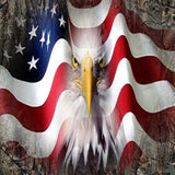 American,Eagle,Stars,Truck,Window,Graphic,Decal,Sticker