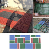 Rectangle,Maker,Stepping,Stone,Reusable,Paver,Molds,Brick,Mould,Cement,Brick,Garden,Walkway,Pavement