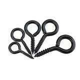 44Pcs,Screw,Plated,Tapping,Thread,Hooks,Expansion,Black