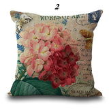 45x45cm,Flower,Style,Cartoon,Decorative,Pillow,Modern,Floral,Printed,Cushion,Cover