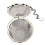 Stainless,Steel,Reusable,Herbal,Spice,Strainer,Teakettle,Filter