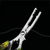 ZANLURE,Mutifunction,Fishing,Pliers,Cutter,Remover,Stainless,Steel,Folding,Scissors,Fishing,Tackle