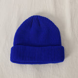 Unisex,Solid,Color,Knitted,Skull,Beanie