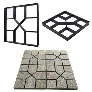 Pavement,Paving,Molds,Concrete,Stepping,Driveway,Stone,Maker,Cement,Bricks,Mould