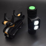 XANES,1650LM,Modes,Stepless,Dimming,Interface,Waterproof,Headlamp