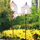 Waterproof,Retro,Birds,Shape,Stake,Chime,Welcoming,Frame,Stand,Balcony,Landscape,Outdoor,Garden,Decorations