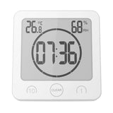 Digital,Waterproof,Shower,Clock,Temperature,Sensor,Countdown,Bathroom,Timer