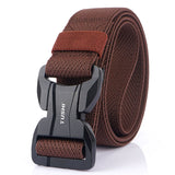 TUSHI,125cm,Fashion,Nylon,Waist,Belts,Automatic,Magnetic,Buckle,Quick,Unlock,Tactical