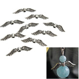 20pcs,Silver,Angel,Fairy,Wings,Charm,Spacer,Beads,Craft,Hardware