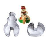 Honana,Christmas,Scenario,Cookie,Cutter,Stainless,Steel,Fondant,Baking