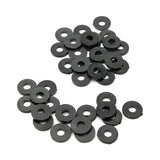 Suleve,MXNW3,100pcs,Black,Nylon,Washer,Gasket,Thickness