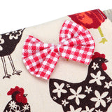 Chicken,Figure,Saddle,Apron,Feather,Cotton,Jacket,Protection,Aprons