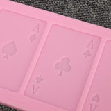 Poker,Shape,Silicone,Chocolate,Poker,Fondant,Candy,Baking,Mould,Decorations