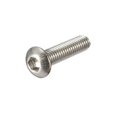 100Pcs,Bolts,Stainless,Steel,Screws,Button,Socket