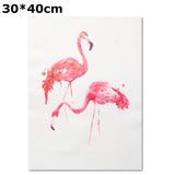 Unframed,Modern,Flamingo,Canvas,Painting,Print,Hanging,Poster,Decorations