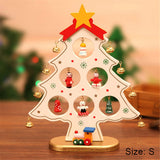 Wooden,Christmas,Ornaments,Festival,Party,Table,Decorations