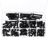 Suleve,M6CH2,92Pcs,Grade,Carbon,Steel,Socket,Screw