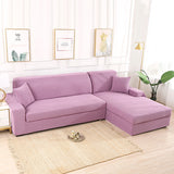 Purple,Stretch,Elastic,Cover,Solid,Slipcover,Washable,Couch,Furniture,Protector,Living