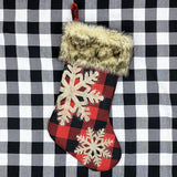 Christmas,Ornaments,Linen,Stocking,Socks,Large,Santa,Claus,Snowman,Socks,Candy,Christmas,Decor