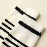 Cotton,Stripe,Patchwork,Ankle,Socks,Outdoor,Sport,Sneaker,Slippers