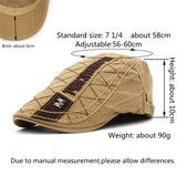 Outdoor,Summer,Patchwork,Breathable,Beret,Newsboy,Cabbie,Visor