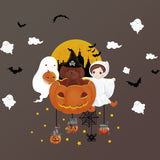 Miico,XL627,Cartoon,Sticker,Halloween,Sticker,Sticker,Decoration